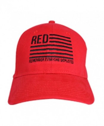 Otto Caps Red Remember Everyone Deployed Cap. Red - CO128CUMFCH