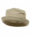 Washed Twill Fashion Hat-Khaki - CW111GHV061