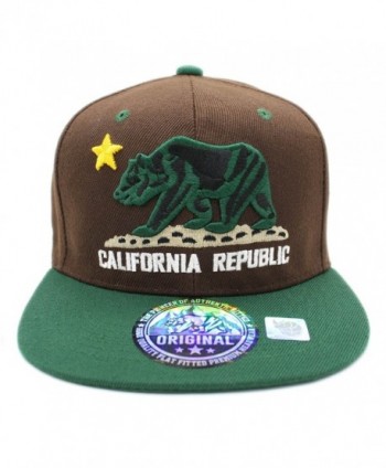 LAFSQ Embroidered California Republic Snapback