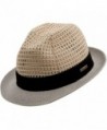 Sterkowski Summer Linen Trilby Openwork in Men's Fedoras