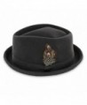 Belfry Jazz Diamond Porkpie Large in Men's Fedoras