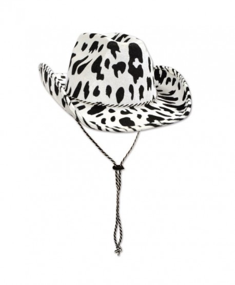 Cow Print Cowboy Hat - C711QD7OP6L