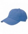 Mega Cap Unstructured Pigment Dyed Garment Washed Cap - Royal Blue - CO12DE8Y7XH