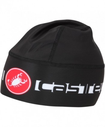 Castelli Viva Thermo Skully Hat - Black - CE11NQQ7DWZ