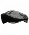 UBI NYH Embroidered Herringbone Hat Black