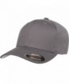 Flexfit/Yupoong Cotton Twill Fitted Cap - Grey - CE184EXRHUZ