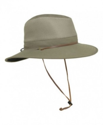 Solar Escape Outback Men's UV Protection Hat-Olive - CD12DHWVJQD