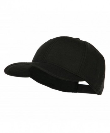 Solid Linen Pro Style Cap - Black - CW11LUH54YB