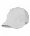 Armycrew Vintage Distressed Mesh Adjustable Trucker Cap - White - CD12NAFG192