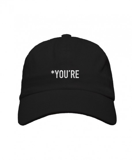 RedLight You're Embroidered Baseball Dad Hat Strapback - CY18752HR66