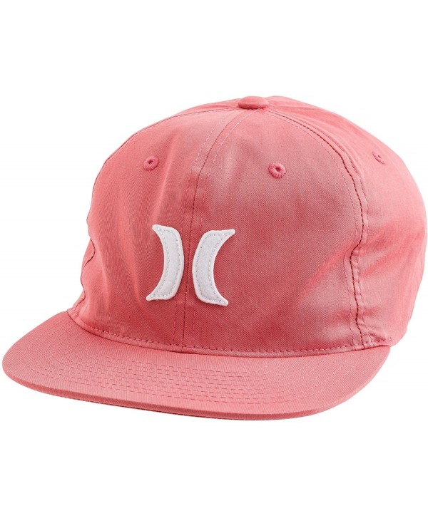 Hurley Tumbler Mens Fitted Hat Flexfit Gym Red - 6dl - C61282AVL8Z