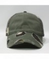 Camouflage Distressed Profile Baseball Adjustable