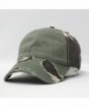 Camouflage Distressed Profile Baseball Adjustable in Men's Baseball Caps