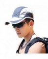 Topex Mens UPF50 Quick-Dry Baseball Cap Free-Size Sun Hat Running Cap Unisex - 66022_grey - C4128KS0MZX