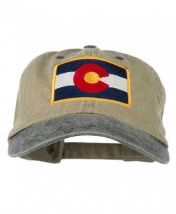 Colorado Flag Embroidered Two Tone