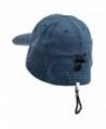 MG Washed Cotton Flap Hat Navy