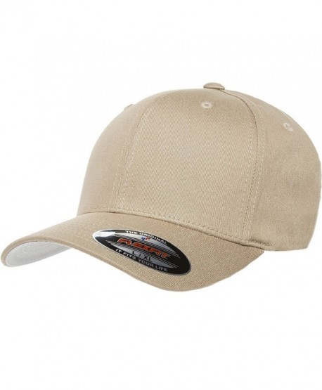 Premium Original Black Flexfit Fitted Hat for Men- Women and Youths - Bonus THP No Sweat Headliner - Khaki - CH184HCDLQH