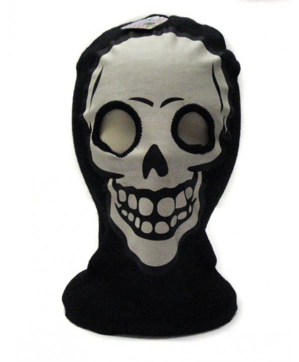 White Skeleton Face Ski Mask Gothic Beanie Hat - CU117S1F2HR
