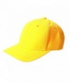 TopHeadwear Solid Yellow Adjustable Hat