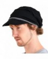 Casualbox Mens Womens Slouch Beanie Hat Peak Breathable Japanese Fashion - Black - CL183XT6CZN