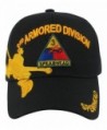 US Army 3rd Armored Division "Spearhed" Baseball Cap- One Size- Black - C011L8O5V9T