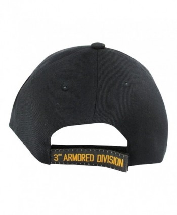 Armored Division Spearhed Baseball Black in Men's Baseball Caps