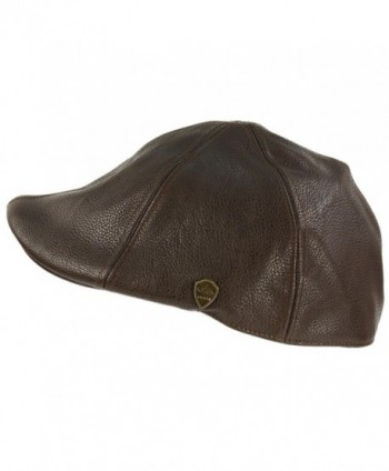 Winter Leather Duckbill Driver Hat