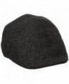 U.S. Polo Assn. Men's Color Horse IVY Flat Cap- Tweed- 6 Panel Design - Black - CD183LTQL30