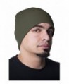 Mato & Hash 100% Fine Wool Watch Cap - Olive Drab - C912NUV5YD9