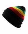 Men's Rasta Long Beanie Black - CA11VV2S2J9