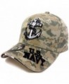 Anchor United States Navy 3D Embroidered Baseball Cap Hat - Camo - CH185CGO98K