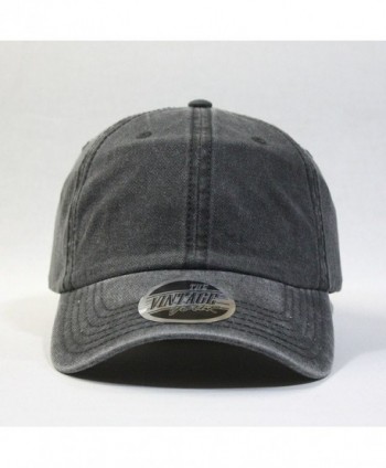 Vintage Washed Adjustable Baseball Charcoal