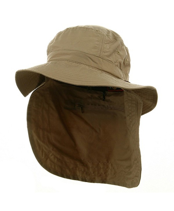 UV 45+ Extreme Vacationer Flap Hat-Khaki w16s49e - CK111C75BIN