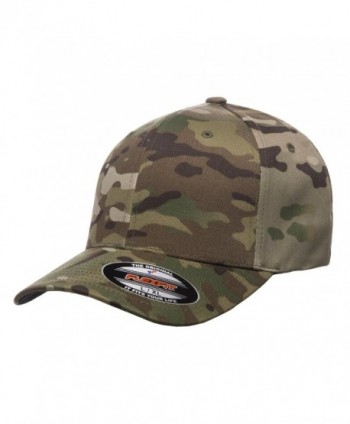 Flexfit Multicam Camo 6 Panel Baseball Cap Officially Licensed Multi-Cam Pattern - Multicam - CE187X44EL7