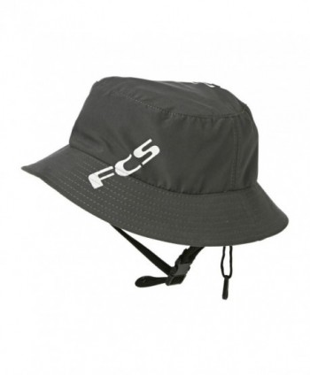 FCS Wet Bucket Surf Hat - Gun Metal color - Medium - CX1130UVH83