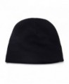 Opromo Men's Fleece Hat Lightweight Soft Warm Winter Beanie Skull Cap - Black - CP187HYUZSU