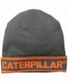 Caterpillar Men's Stand-Out Knit Cap - Dark Heather Grey - CP11LUA977R