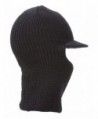 Face Ski Mask Visor Black in Men's Balaclavas