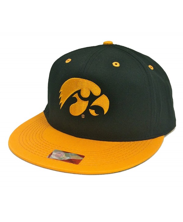 Crown Iowa Hawkeyes Black & Gold Snapback - C811LXMKXZD