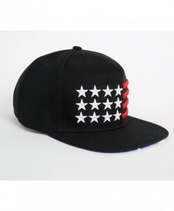 SSLR Custom Embroidered Patch Black in Men's Baseball Caps