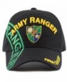 The Hat Depot Official Licensed Army Ranger Baseball Cap - Black - C5185XI7QD4