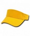 GOLD YELLOW ADJUSTABLE SUN GOLF TENNIS VISOR CAP CAPS HAT HATS - CO112ETVH31