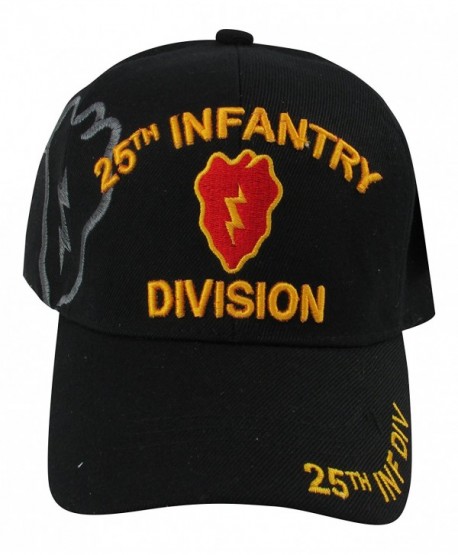 US Warriors 25th Infantry Division baseball Hat- One Size- Black - CW11MHCAPP5