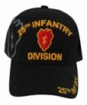 US Warriors 25th Infantry Division baseball Hat- One Size- Black - CW11MHCAPP5