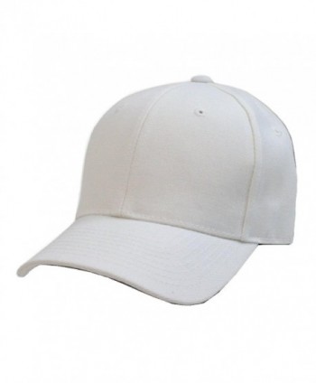 Decky Plain Solid Fitted Baseball in Men's Baseball Caps