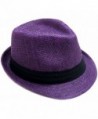 Hemantal Classic Lightweight Fedora Purple