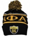 Alpha Phi Alpha Fraternity Mens Beanie - Black - CC12O0ZTVEY