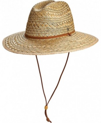 Coolibar UPF Mens Straw Beach in Men's Sun Hats