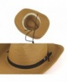 YOYEAH Panama Fedora Summer Coffee in Men's Fedoras