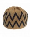 Islamic Knitting Kufi Topi Prayer Hat Crochet Taqiyah Takke Skull Cap Men Cap - Brown Skin - CI187KKUTD5